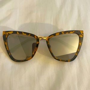 Quay oversized cat-eye style Sunglasses